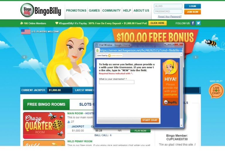 Bingo Billy Review Best Bingo bonuses and Great Game Variety!