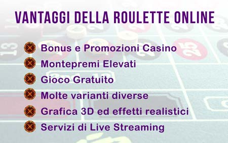 roulette francesi vantaggi