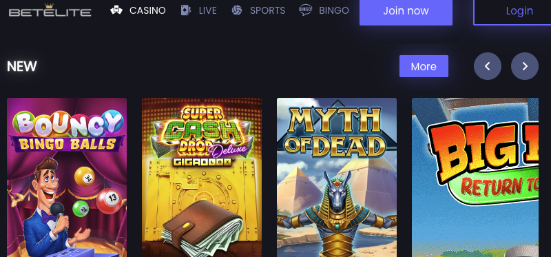 BetElite Bingo Games