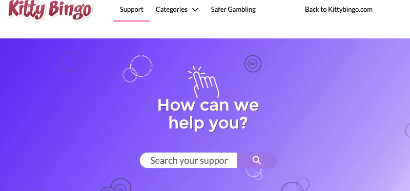 Kitty Bingo Support