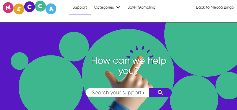 Mecca Bingo Support