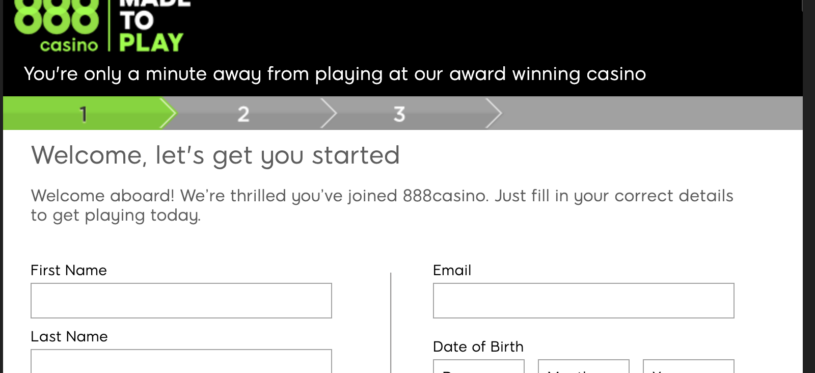 888 Casino Sign Up