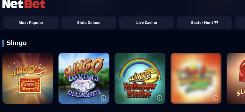NetBet Slingo
